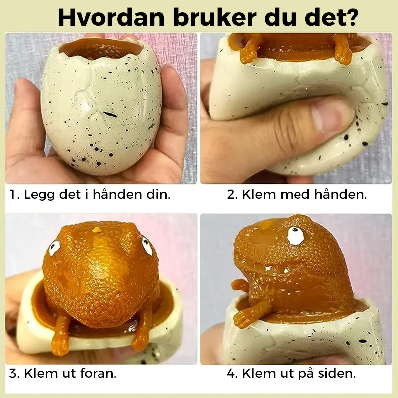 Dinosaur Egg Klem Leketøy