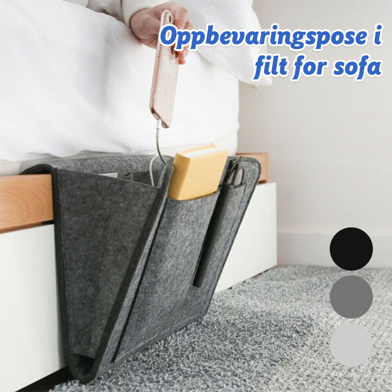 Oppbevaringspose med sovesofa