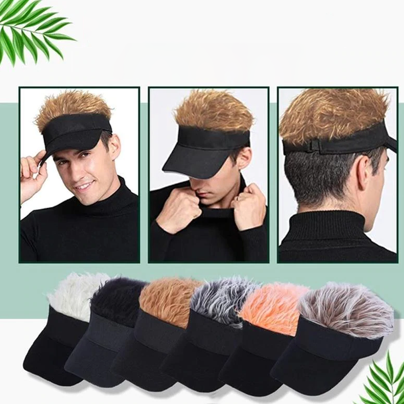 Flair Hair Sun Visor Cap