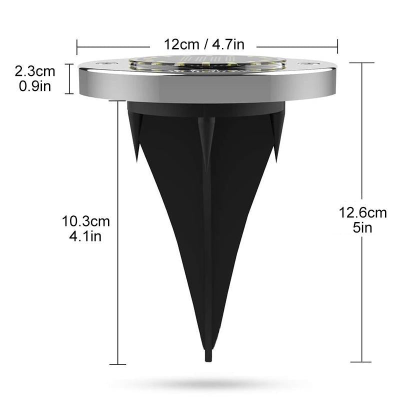 LED Solar baklys