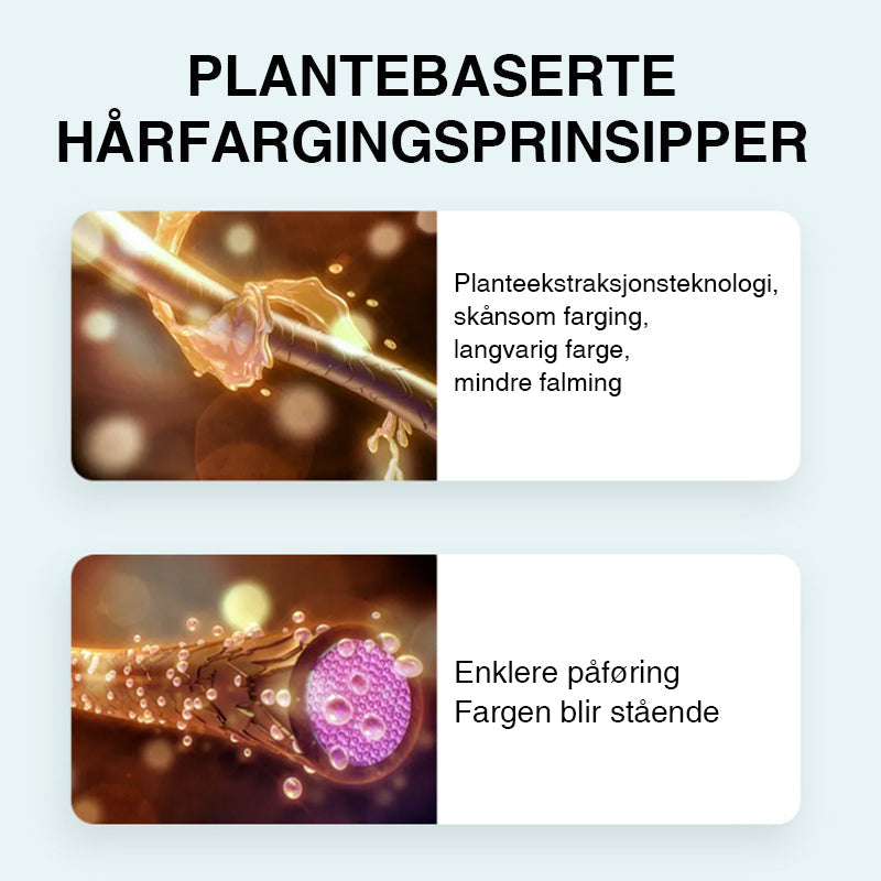 Planteekstrakt hårfargeessens