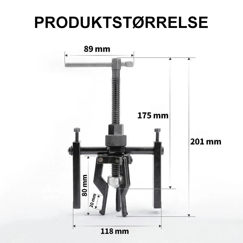 Universell avtrekker for innvendige lagre