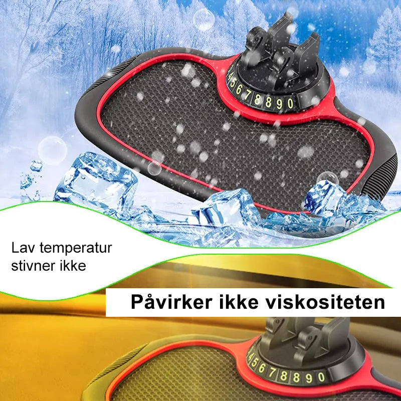 Multifunksjon bil Anti-skli matte Autotelefonholder