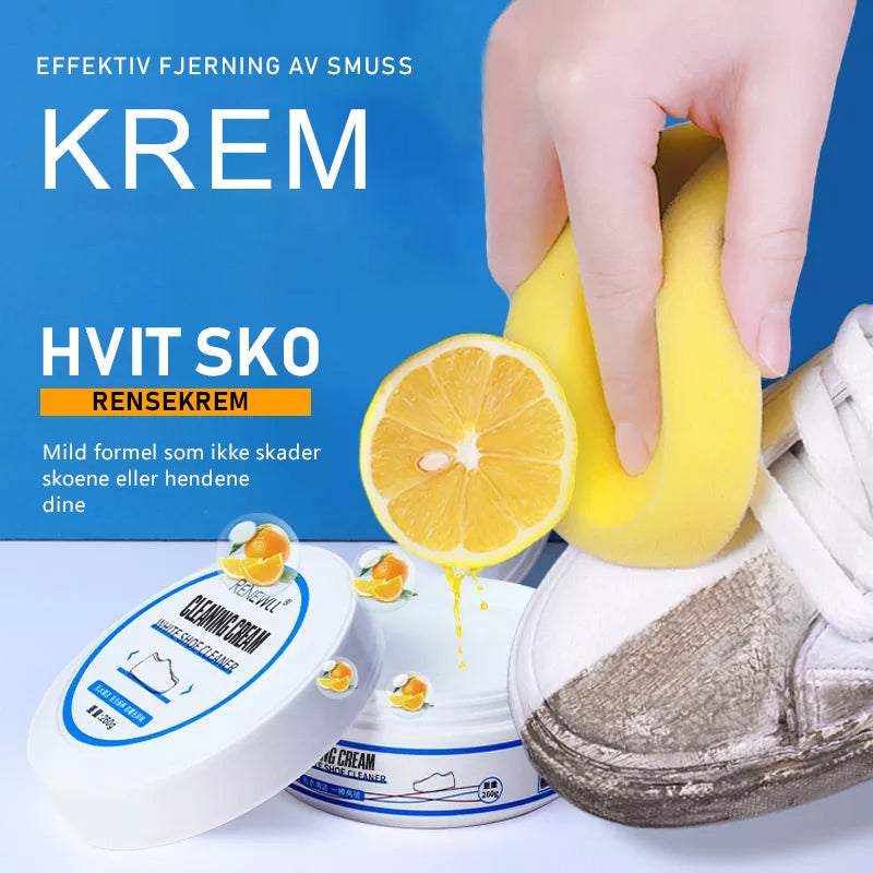 Hvit skorensekrem