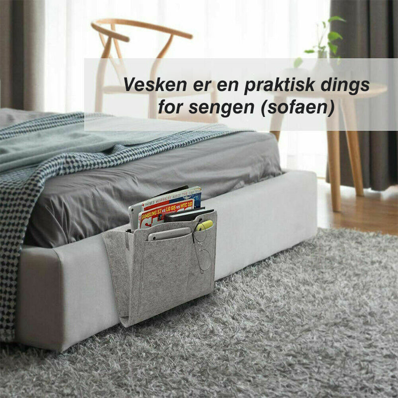 Oppbevaringspose med sovesofa