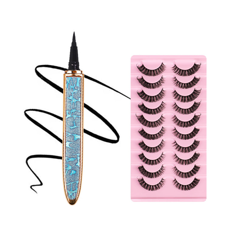 Selvklebende Long Lasting Eyeliner Eyelash Lim Pencil